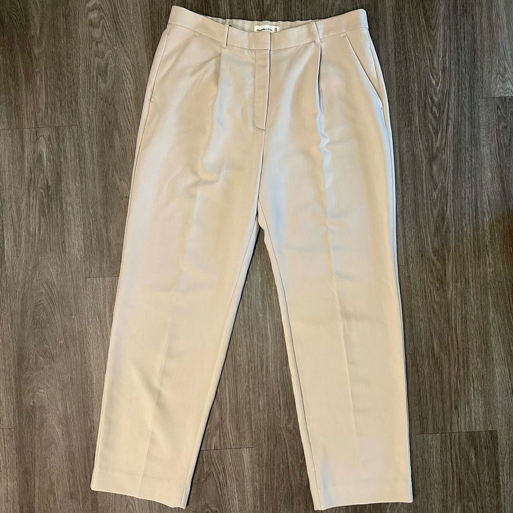 Abercrombie & Fitch Beige Pants